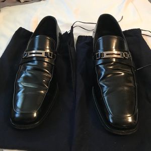 Men’s black Prada shoes